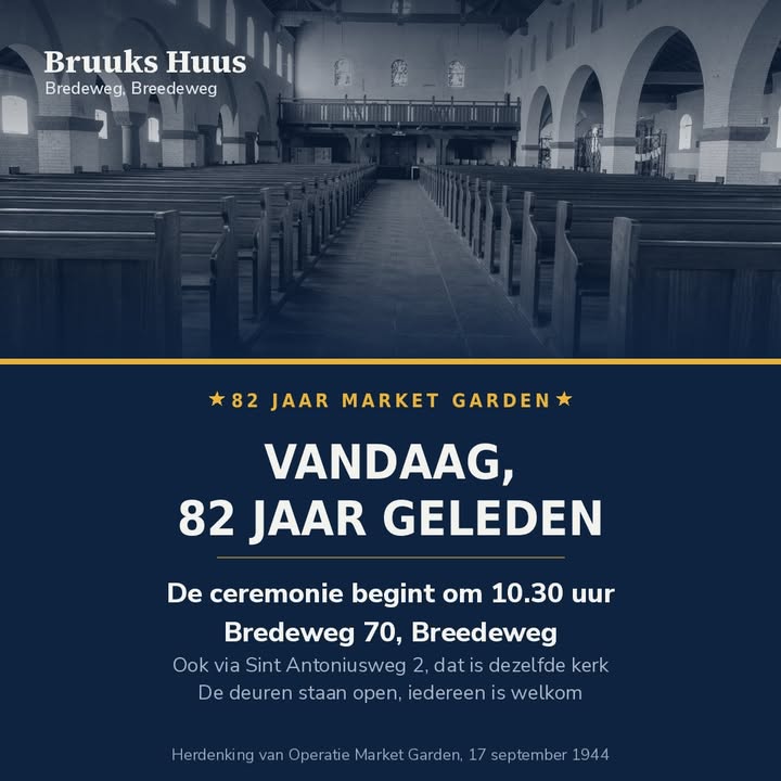 Vandaag, 82 jaar geleden