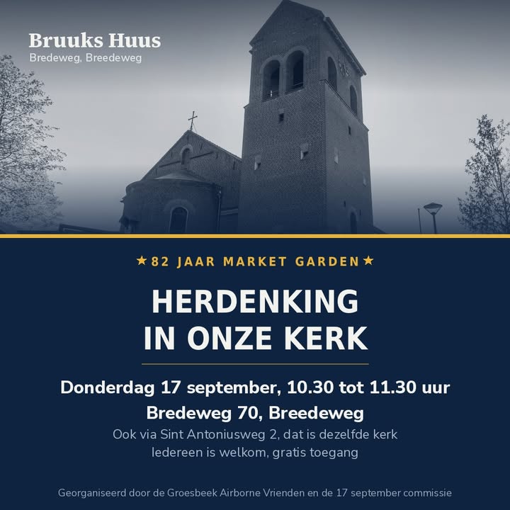 Donderdag herdenken we hier de bevrijding