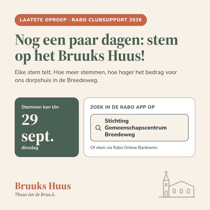 Nog een paar dagen
