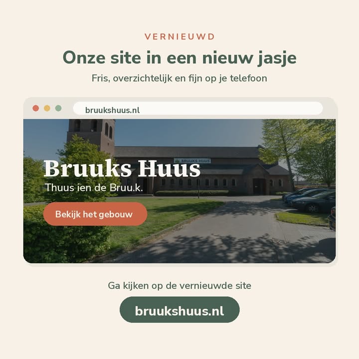 Onze website heeft een flinke opknapbeurt gehad